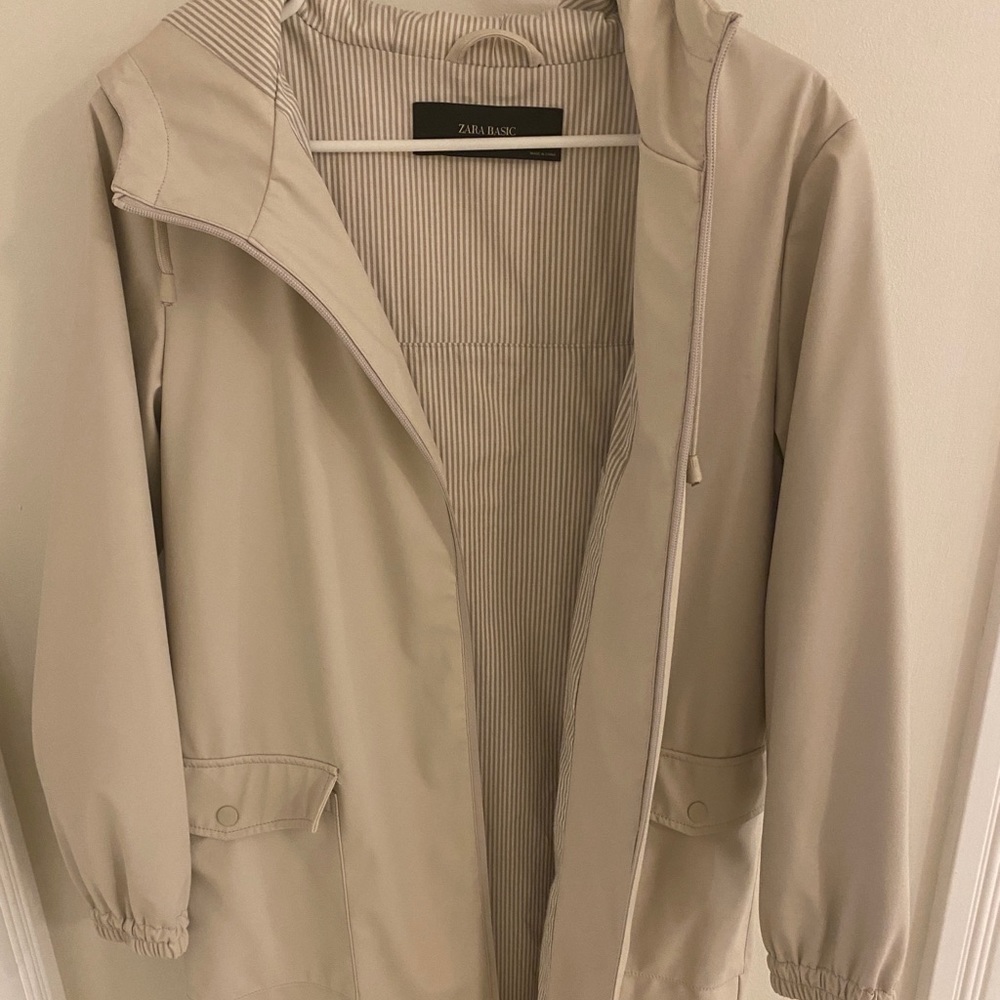 Zara waterproof rain jacket
